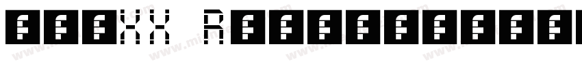 theXX Regular字体转换